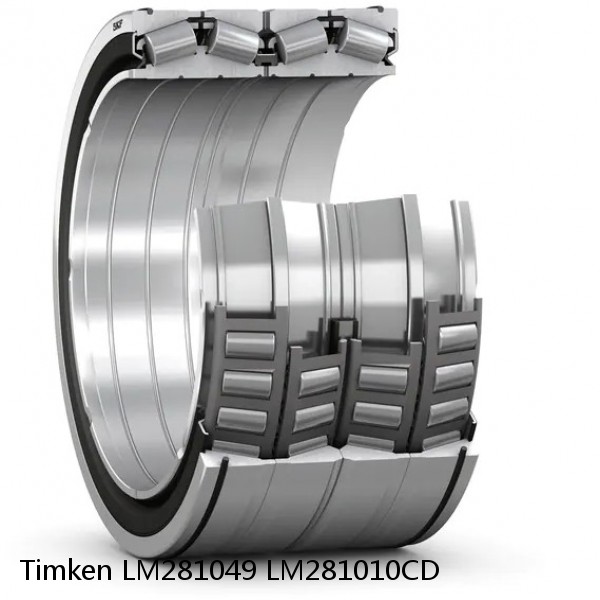 LM281049 LM281010CD Timken Tapered Roller Bearing Assembly