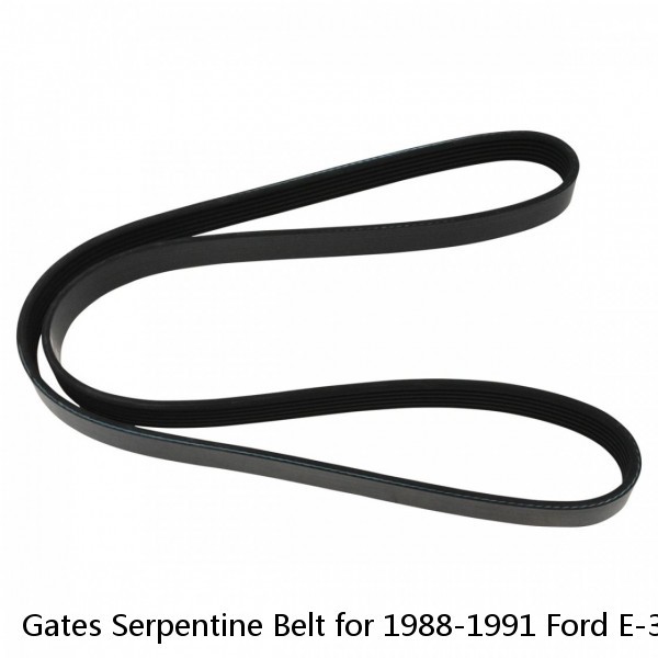 Gates Serpentine Belt for 1988-1991 Ford E-350 Econoline 5.8L V8 - Accessory sz