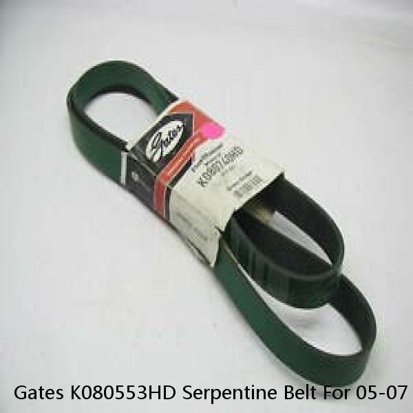 Gates K080553HD Serpentine Belt For 05-07 UD 1800HD 2000 2300DH 2300LP 2600 3300