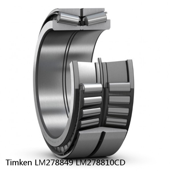 LM278849 LM278810CD Timken Tapered Roller Bearing Assembly