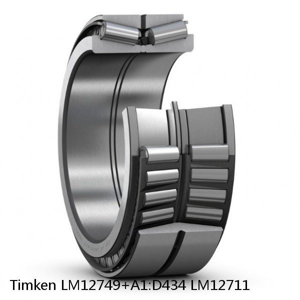 LM12749+A1:D434 LM12711 Timken Tapered Roller Bearing Assembly #1 small image