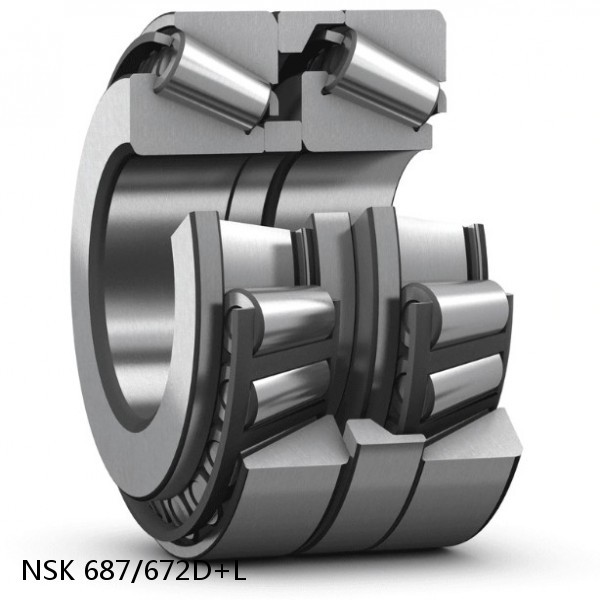 687/672D+L NSK Tapered roller bearing #1 small image