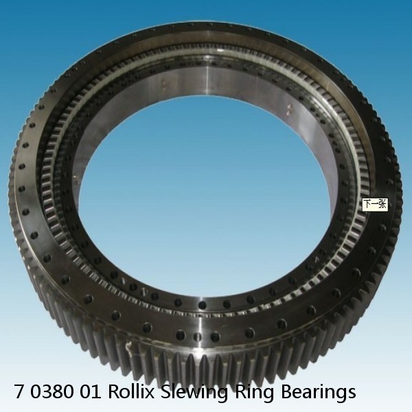 7 0380 01 Rollix Slewing Ring Bearings #1 image