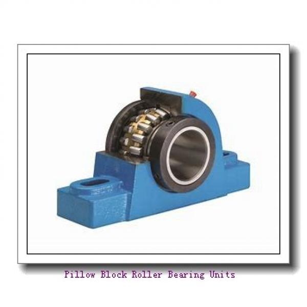 3.5000 in x 12.81 to 13.81 in x 5 in  Dodge P4BDI308R Pillow Block Roller Bearing Units #1 image