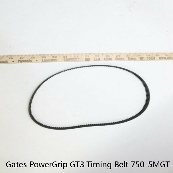 Gates PowerGrip GT3 Timing Belt 750-5MGT-15 USA Made #1 image