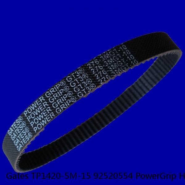 Gates TP1420-5M-15 92520554 PowerGrip HTD Twin Power Belt #1 image