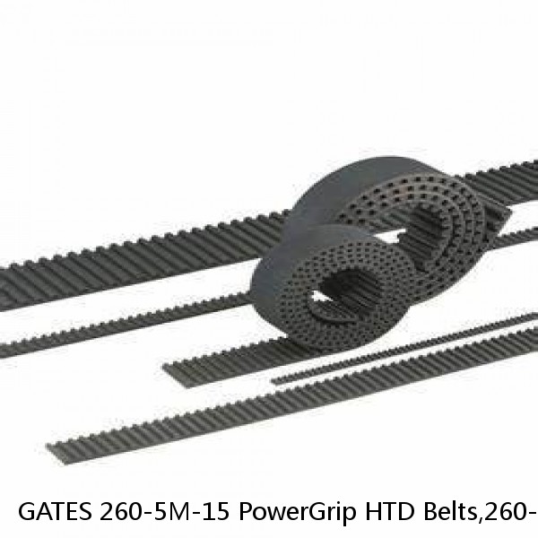 GATES 260-5M-15 PowerGrip HTD Belts,260-5M-15 #1 image