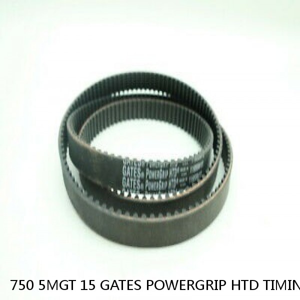 750 5MGT 15 GATES POWERGRIP HTD TIMING BELT 5M PITCH, 750MM LONG, 15MM WIDE #1 image